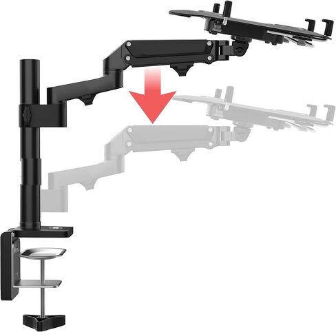 CTA Digital Desk Clamp Mount for Tablets - Universal Security Tablet Clamp Mount for 8" - 12.5" Tablets - Black - (PAD-DMCGHS) in Kuwait