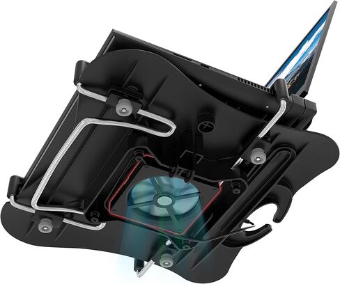 CTA Digital Desk Clamp Mount for Tablets - Universal Security Tablet Clamp Mount for 8" - 12.5" Tablets - Black - (PAD-DMCGHS) in Kuwait