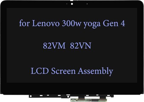 شاشة بديلة 11.6 بوصة لجهاز Lenovo 300w 500w Gen 3 مجموعة محول رقمي لشاشة تعمل باللمس 5M11F29041 5M11F29042 5M11C85595 5M11C85596 5M11C85597 5M11C85598 5M11C85599 5M11F29040 82J1 82J2 82J3 82J4 in Kuwait