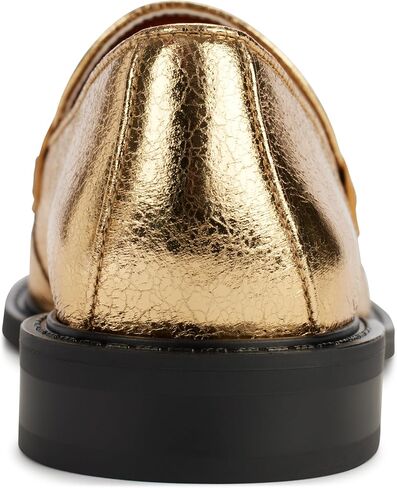Karl Lagerfeld Paris Women's Rylyn Loafer, Gold, 11 in Saudi Arabia