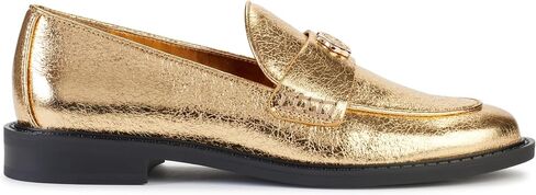Karl Lagerfeld Paris Women's Rylyn Loafer, Gold, 11 in Saudi Arabia