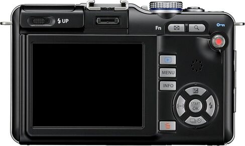 OM SYSTEM OLYMPUS PEN E-PL1 12.3MP Live MOS Micro Four Thirds كاميرا رقمية بدون مرآة مع عدسة تكبير رقمية Zuiko مقاس 14-42 مم f/3.5-5.6 (أسود) (متجدد) in Saudi Arabia