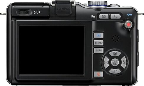 OM SYSTEM OLYMPUS PEN E-PL1 12.3MP Live MOS Micro Four Thirds كاميرا رقمية بدون مرآة مع عدسة تكبير رقمية Zuiko مقاس 14-42 مم f/3.5-5.6 (أسود) (متجدد) in Saudi Arabia