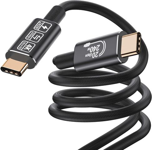 USB Type c Data Cable 10ft,Extra Long Data Cable,USB 3.2 to USB c Video and Power 4k Support 20Gbps 240W PD Fast Charging Cable, high Speed USB-c Cable, Compatible with MacBook,SSD in Saudi Arabia