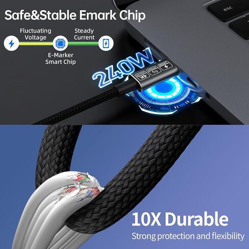 USB Type c Data Cable 10ft,Extra Long Data Cable,USB 3.2 to USB c Video and Power 4k Support 20Gbps 240W PD Fast Charging Cable, high Speed USB-c Cable, Compatible with MacBook,SSD in Saudi Arabia