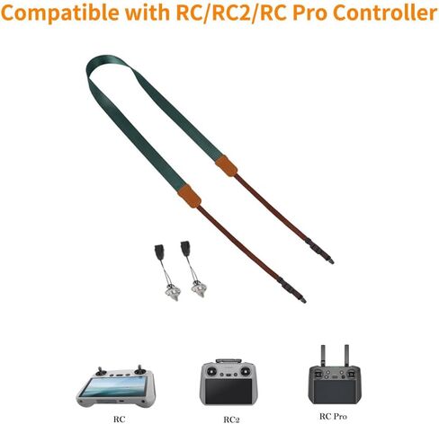 حزام حبل للرقبة لـ DJI RC2 / RC/RC Pro، لـ DJI Mini 4 Pro/Mini 3 Pro/Air 3 / Mavic 3 / Mavic 2 / Air 3 / Air 2S (أخضر جيشي) in Kuwait