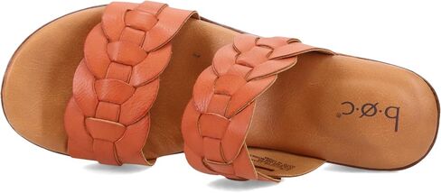 b.o.c. صندل نسائي من الجلد الصناعي Jillian باللون الأحمر 10 متوسط ​​(B,M) in Kuwait