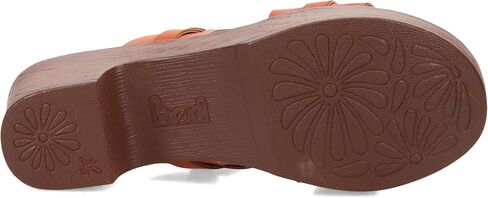 b.o.c. صندل نسائي من الجلد الصناعي Jillian باللون الأحمر 10 متوسط ​​(B,M) in Kuwait