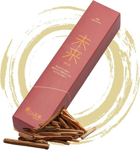 Hasegawa Incense of Series 未来: Milk Vanilla Embrace - 25-Minute Burn, 60 Sticks, Stylish Packaging in Saudi Arabia