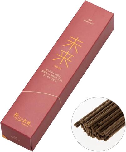 Hasegawa Incense of Series 未来: Milk Vanilla Embrace - 25-Minute Burn, 60 Sticks, Stylish Packaging in Saudi Arabia