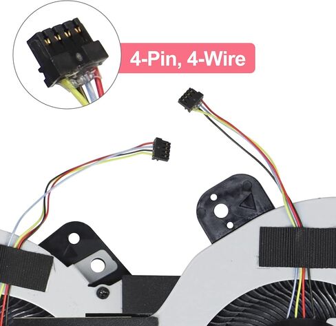 مروحة تبريد وحدة المعالجة المركزية + وحدة معالجة الرسومات الجرافيكية المحدثة LXun متوافقة مع ASUS ROG GX502 GX502G GX502GW GX502GV GU502 GU502DU GU502GU GU502GV GU502GW DFS200912210T FMJC FLGN DFSCK221051821 FMJD FL6H Fan، مجموعة أدوات احترافية in Kuwait