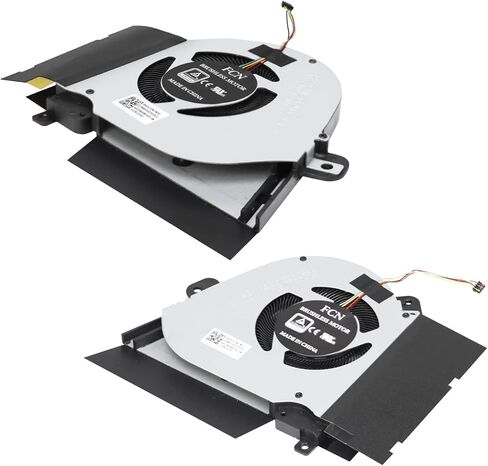 مروحة تبريد وحدة المعالجة المركزية + وحدة معالجة الرسومات الجرافيكية المحدثة LXun متوافقة مع ASUS ROG GX502 GX502G GX502GW GX502GV GU502 GU502DU GU502GU GU502GV GU502GW DFS200912210T FMJC FLGN DFSCK221051821 FMJD FL6H Fan، مجموعة أدوات احترافية in Kuwait