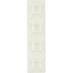 StarTech.com Self-adhesive Nylon Cable Tie Mounts - Pkg of 100 - Cable organizer - HC102