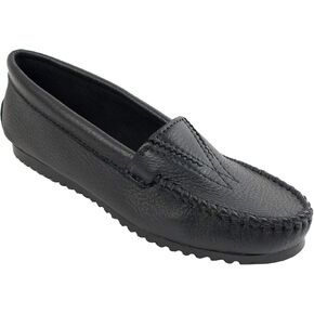 Minnetonka Women's Deerskin Gore Front Moccasin in Kuwait