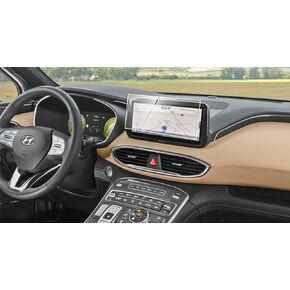 Screen Protector Compatible With 2021 2022 2023 Santa Fe 10.25Inch Touchscreen,Anti-Explosion & Scratch,HD Clear,SSSKY Premium Navigation Accessories