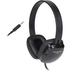 Cyber Acoustics 3.5mm Stereo Headphones for PCs and Other 3.5mm Devices in The Office, Classroom or Home (ACM-6004)