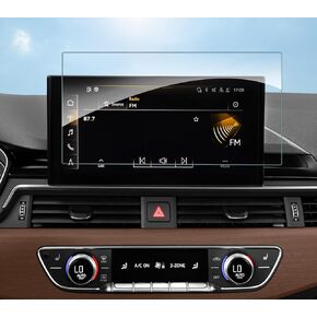 SHAOHAO for 2023 2024 Audi A4 A5 Screen Protector 10.1 Inch, for Audi A4 A5 Q5 Accessories 2024 2022 2021 2020 A4 A5 Q5 (Premium/Premium Plus/Prestige) 10.1" 9H Tempered Glass Navigation Screen Cover