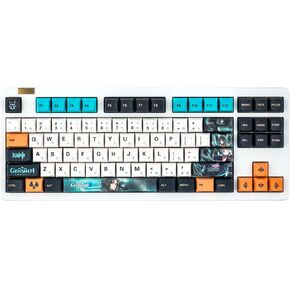 IDOBAO Genshin Impact keycaps XDA Profile PBT Keycaps with 146 Keys Suits MX Mechanical Keyboard