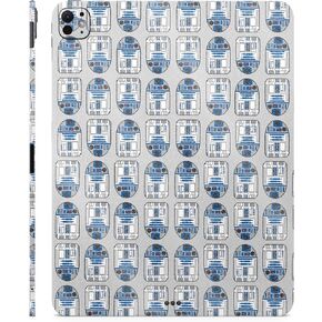 غلاف لامع لامع متوافق مع جهاز Apple iPad Pro 13 (M4) 2024 - Galaxy Bots - غطاء لاصق واقٍ من الفينيل الفاخر 3M - سهل الاستخدام | صُنع في الولايات المتحدة الأمريكية بواسطة MightySkins