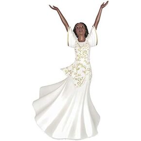 Ebony Treasures Praise Dancer Joie Collectible Figurine, 12" H