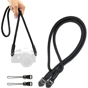 Camera neck strap,100cm Camera Wrist Strap for DSLR Mirrorless Camera,Camera Hand Strap with Safer Connector US234