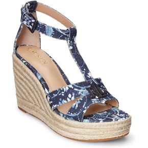 Lauren Ralph Lauren Hale Floral Espadrille Wedge