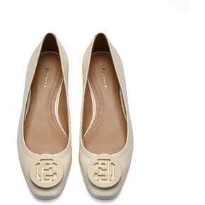 B23616 Simple Round Button Flat Sole with Round Head