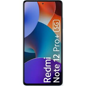 Xiaomi Redmi Note 12 Pro+ Plus 5G (256GB + 8GB) Factory Unlocked 6.67" 200MP Triple Camera (Only 4G Tmobile/Metro/Mint USA Market) + Extra (w/Fast Car Charger Bundle) (Iceberg Blue)