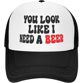 Funny Baseball Cap Embroidered Trucker Hats for Men Funny Dad Hats Humor Trucker Hat Adjustable Unisex