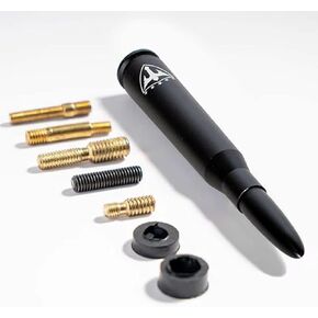 Vehicle Antenna - Matte Black Round Style
