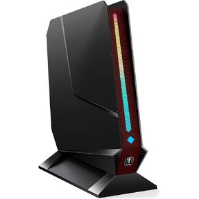 كمبيوتر T1-Pro صغير للألعاب Core i9-13900HK/RTX4060 8G GDDR6، كمبيوتر ألعاب صغير 32 جيجابايت ذاكرة الوصول العشوائي DDR5-4800، 1 تيرابايت PCIe4.0 SSD، ضوء RGB قابل للتعديل، WiFi6E/BT5.3/2.5G LAN/USB-C 4K@60 هرتز كمبيوتر مكتبي صغير الحجم Win11 Pro