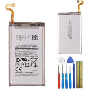 New Replacement Battery EB-BG965ABE Compatible with Galaxy S9 Plus G965F S9+ 3500mAh with Tools