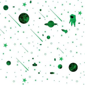 849pcs Glow in The Dark Ceiling Stickers, Space Wall Decoration Theme Glow in The Dark Wall Decals Luminous Stickers Glow in The Dark Stars and Planets for Boys Bedroom Party Gift