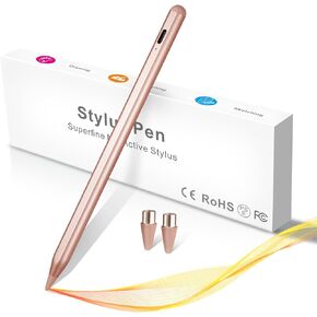 Electronic Stylus Pen for Lenovo Tab M10 M11 Plus,New Plastic Point Tip with Precise and Accurate Drawing Pens Compatible with Lenovo Tab M10 M11 Plus Stylus Pencil,Pink
