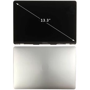 Repair Part 661-05095 661-05096 fulltop Screen Replacement Compatible for MacBook Pro 13" A1706 A1708 Late 2016 mid 2017 Retina LCD Display Assembly (Space Gray)