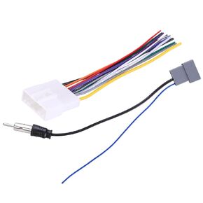 Car Stereo Radio Wire Harness Adapter Connector 70-7552 Radio Wiring Harness Compatible with Nissan 2007-2019 Stereo Radio CD Player Wiring Harness Stereo Radio Plug Cable Adapter Harness