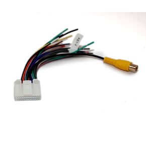 ASC Audio Car Stereo Wire Harness for Pyle Audio 24 pin Power Plug CD MP3 DVD PLDNV77U PLDN695 PLDN66i PLDN74BTI PLDNV78I PLDN73I