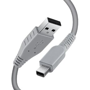 KOOWOD 3DS Charger USB Cable - 4.9FT OEM Original Replacement Power Charging Cord for New 3DS XL New 3DS 3DS XL New 2DS XL New 2DS 2DS XL 2DS DSi DSi XL (Bulk Packaging) (1)