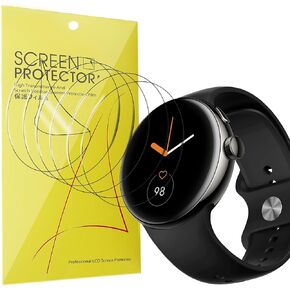 Compatible for Parsonver Smart Watch Screen Protector, [6 Pack] Full Coverage TPU Clear Film Compatible for Parsonver LA24 Smart Watch 1.3 Inches (6 pack)