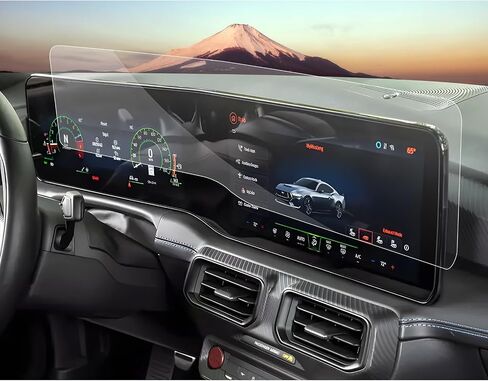 SXCY for 2024 2025 Ford Mustang Accessories 2024 2025 Mustang Touch Screen Protector GPS Navigation Instrument Screen [2PCS All-one Nano Protector] in Saudi Arabia