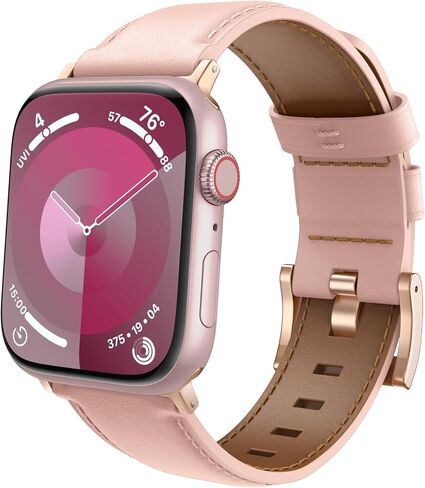 سوار ساعة جلد TiMOVO لساعة Apple Ultra/Ultra2 49 ملم/السلسلة 10/9/8/7/6/5/4/3/2/1/SE 42/44/45/46 ملم، سوار معصم بديل من الجلد العتيق للرجال والنساء in Saudi Arabia