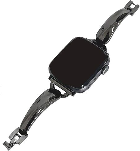Compatible with Apple Watch Band 38mm 40mm 41mm 42mm 44mm 45mm 49mm for Women, Dressy Replacement Bracelet Wristband iWatch Strap for Apple Watch Series Ultra SE Series 9/8/7/6/5/4/3/2/1 Women Girl in Saudi Arabia
