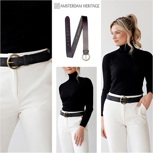 Leather Belts For Women, Womens Belts For Jeans, Fashion Black Belts For Women & Designer Brown Belt Women in Kuwait