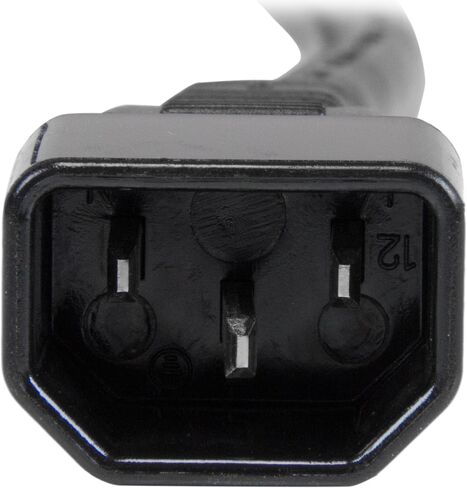 سلك طاقة للكمبيوتر StarTech.com بطول 3 أقدام شديد التحمل 14 AWG - C14 إلى C19 - كابل طاقة 14 AWG - IEC 320 C14 إلى IEC 320 C19 سلك الطاقة (PXTC14C19143) in Saudi Arabia