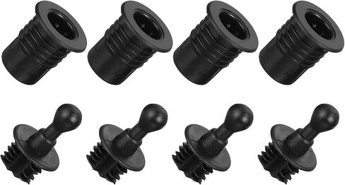 MECCANIXITY Speaker Grill Guides Plastic Balls and Sockets Type 11mm Dia for Speaker Parts Accessories Pack of 4 in Saudi Arabia