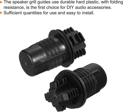 MECCANIXITY Speaker Grill Guides Plastic Balls and Sockets Type 11mm Dia for Speaker Parts Accessories Pack of 4 in Saudi Arabia