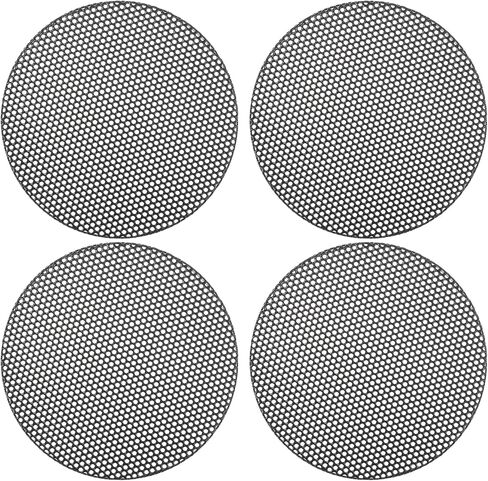 ACROPIX Universal 2.5 Inch Speaker Grills Mesh for Audio Subwoofer 65x4mm Grille without Frame Black - Pack of 4 in Saudi Arabia