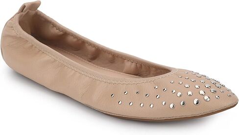 Yosi Samra Womens Vienna Pointed Toe Foldable Ballet Flat in Saudi Arabia