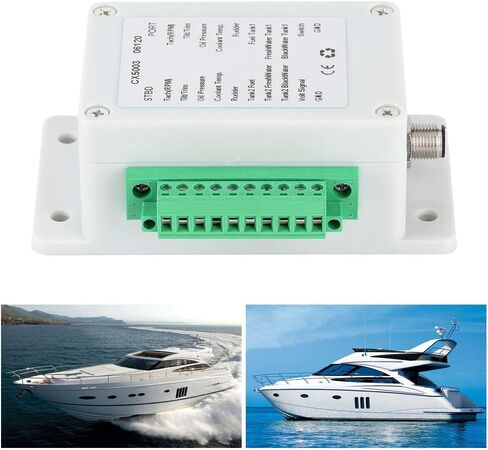 التناظرية إلى Nmea 2000 محول NMEA2000 محول 9 ‑ 32 فولت تيار مستمر صندوق محول مقاوم للماء تحويل الاستشعار سينغال إلى NMEA2000 IP67 لقارب يخت in Saudi Arabia