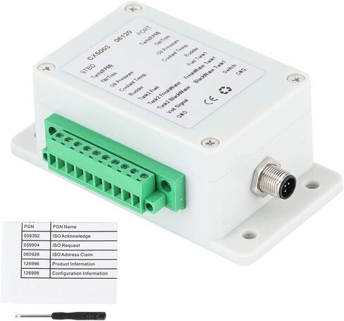 التناظرية إلى Nmea 2000 محول NMEA2000 محول 9 ‑ 32 فولت تيار مستمر صندوق محول مقاوم للماء تحويل الاستشعار سينغال إلى NMEA2000 IP67 لقارب يخت in Saudi Arabia